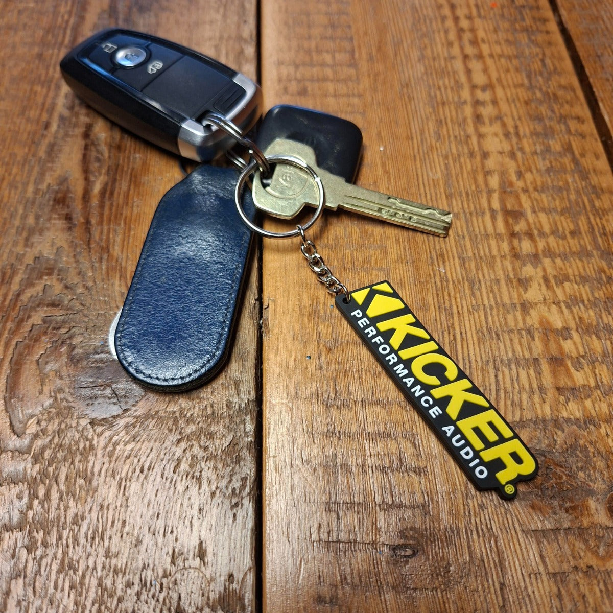 Kicker Audio Rubber Keyring