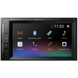 Pioneer DMH-A240BT 6.2” Double Din, Bluetooth, Weblink, USB Stereo
