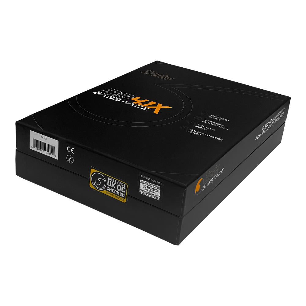 Bassface Indy DB4.1X Class AB 4/3/2 Channel Full Range Amplifier 340w RMS