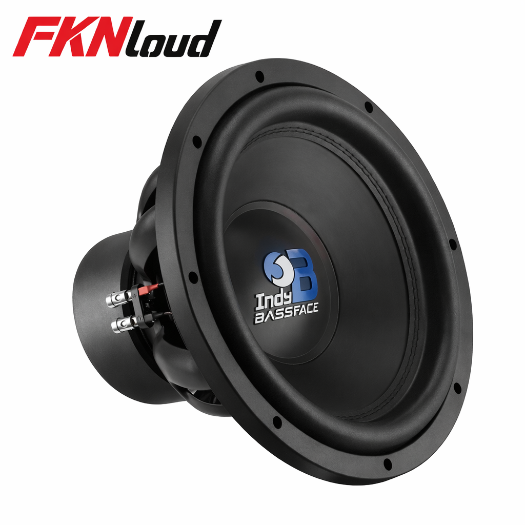 Bassface - Indy B15/2 15 inch 38cm 2x2Ohm DVC Deep Bass Subwoofer 600w RMS