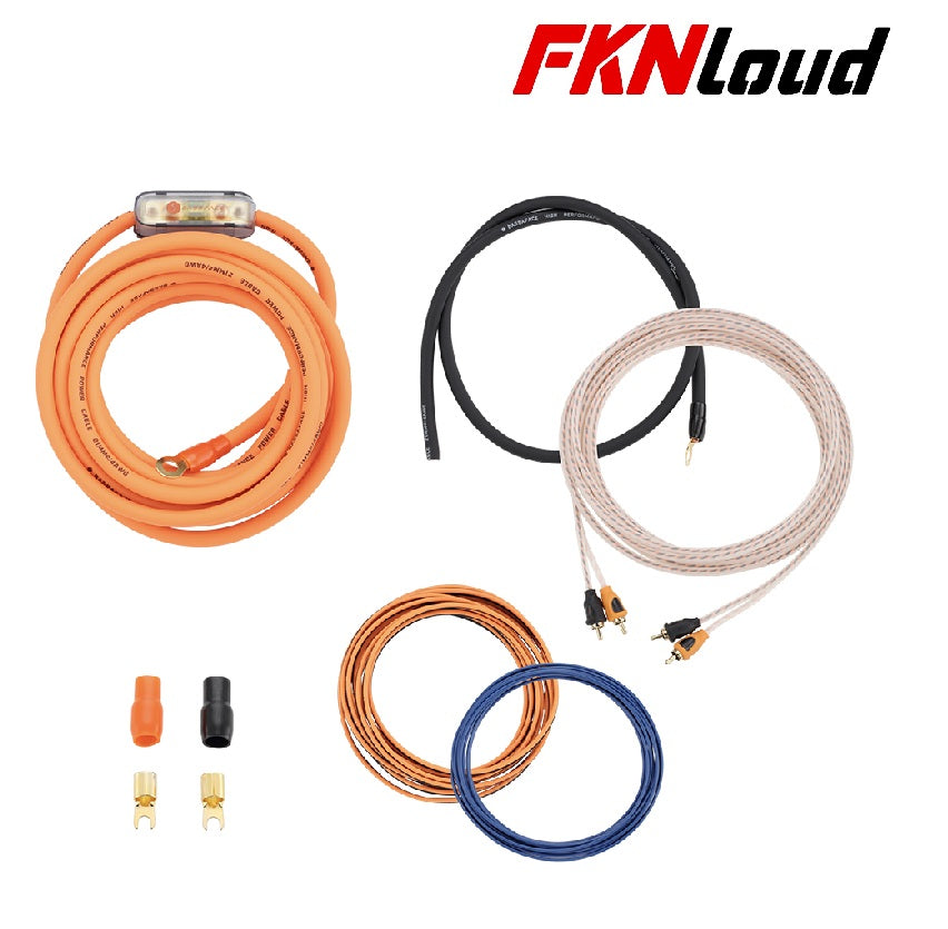 Bassface - Volt/4 4AWG Wiring Kit