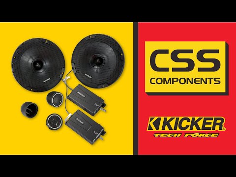 CS 6.5" & 6" (160 mm) Component Speaker System