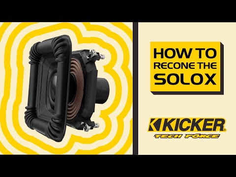 Solo X L7X 12" Dual Voice Coil Recone Kit - 2 Ohm