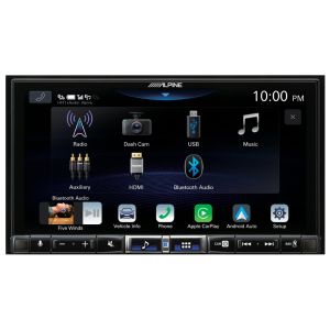 Alpine ILX-705D Wireless Carplay, 7" Mechless, DAB, Wired Android Auto, Bluetooth