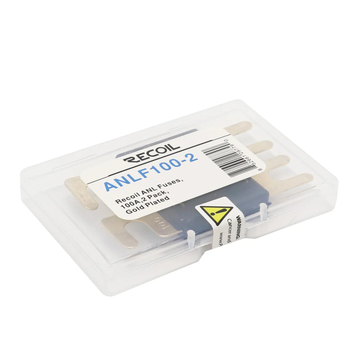 Recoil ANLF100-2 2 Pack 100A ANL Fuses Gold Plated