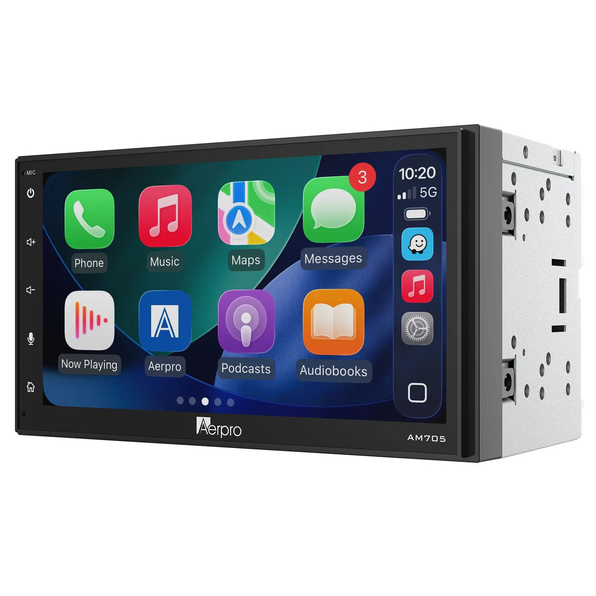Aerpro AM705 6.8" Multimedia Receiver with Wireless and Wired Apple CarPlay & Android Auto