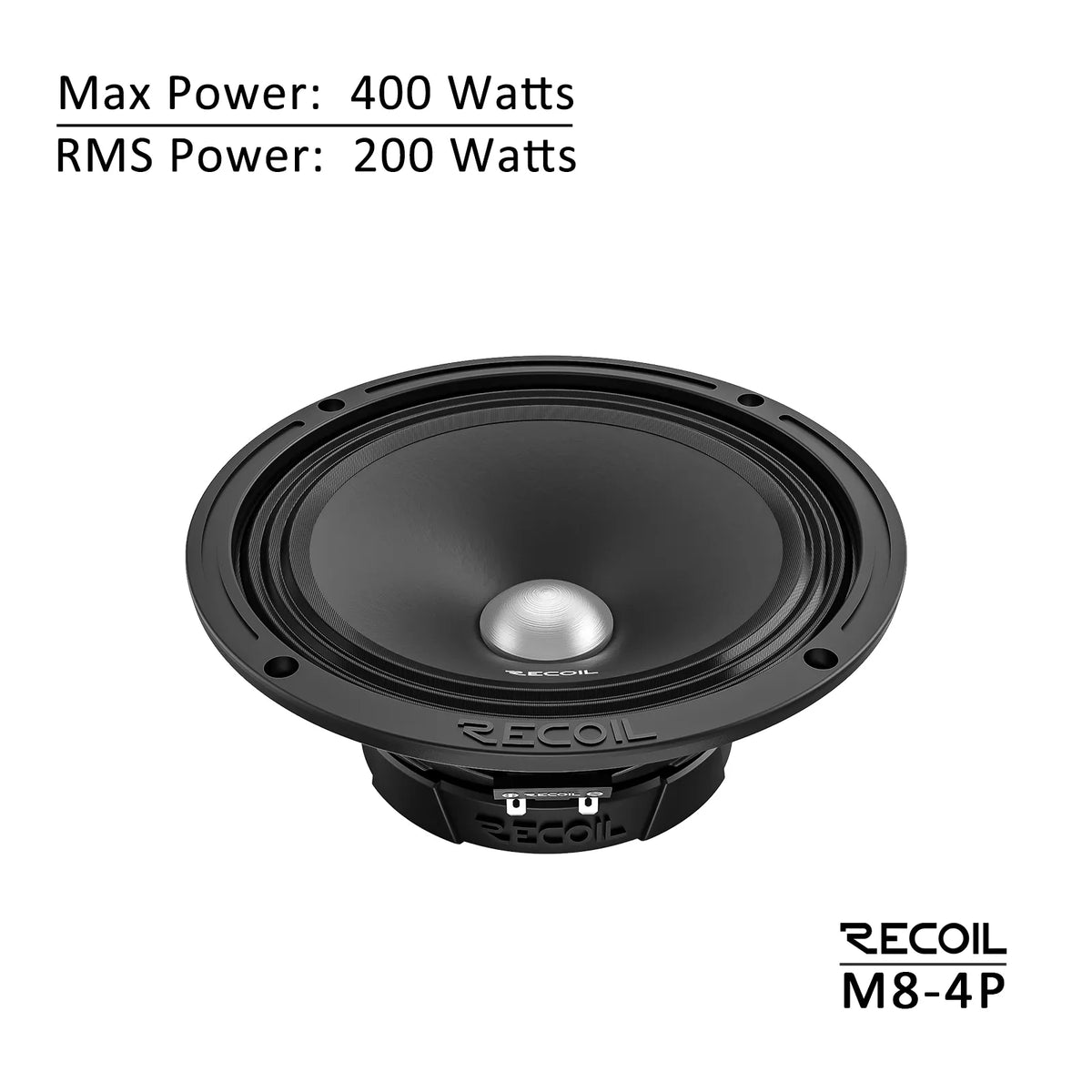 Recoil MS8-4P 8-Inch Midrange Speakers
