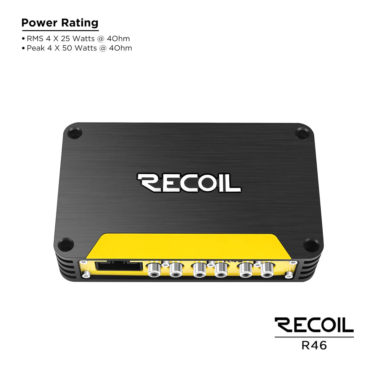 Recoil R46 4-Ch Inputs & 6-Ch Outputs DSP