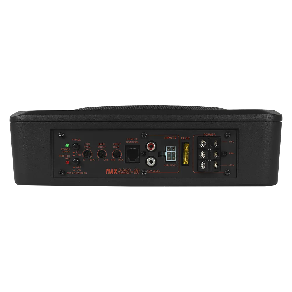 GAS MAX ASB1-10 Amplified Subwoofer 10"