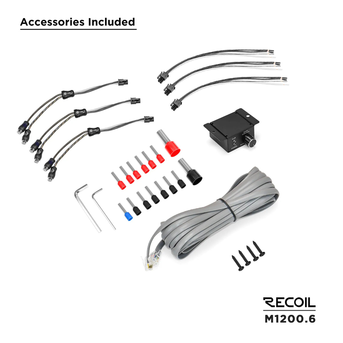 Recoil M1200.6 6 Channel Powersports Amplifier