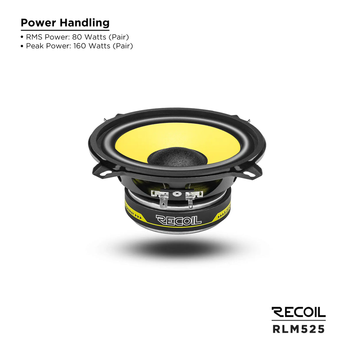 Recoil RLX525 Level-3 Series 2-Way 5.25" Coaxial Speaker