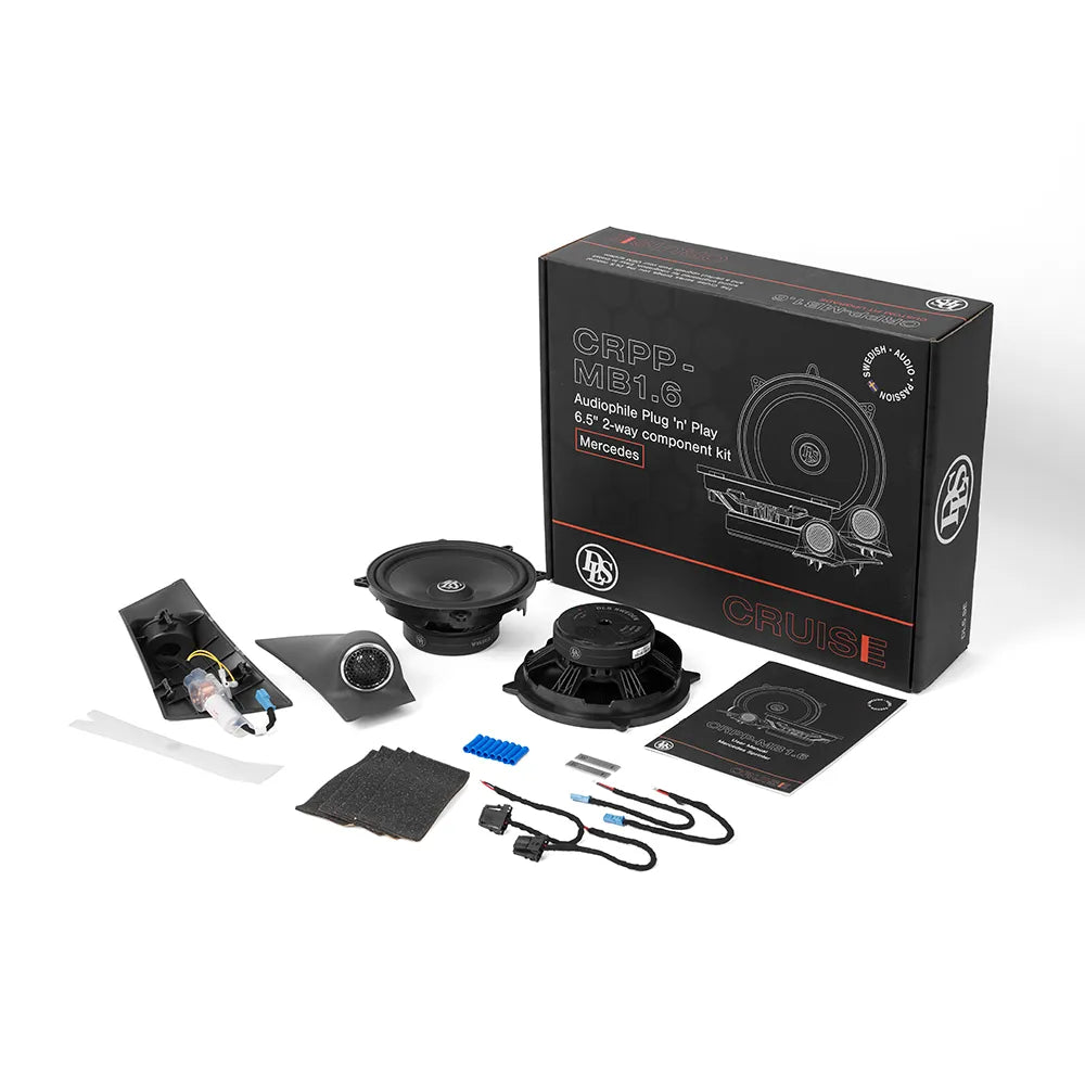 DLS CRPP-MB1.6 Mercedes 6.5" Custom-Fit Component Speaker Kit