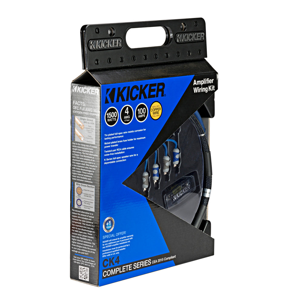 Kicker 4AWG OFC Wiring Kit
