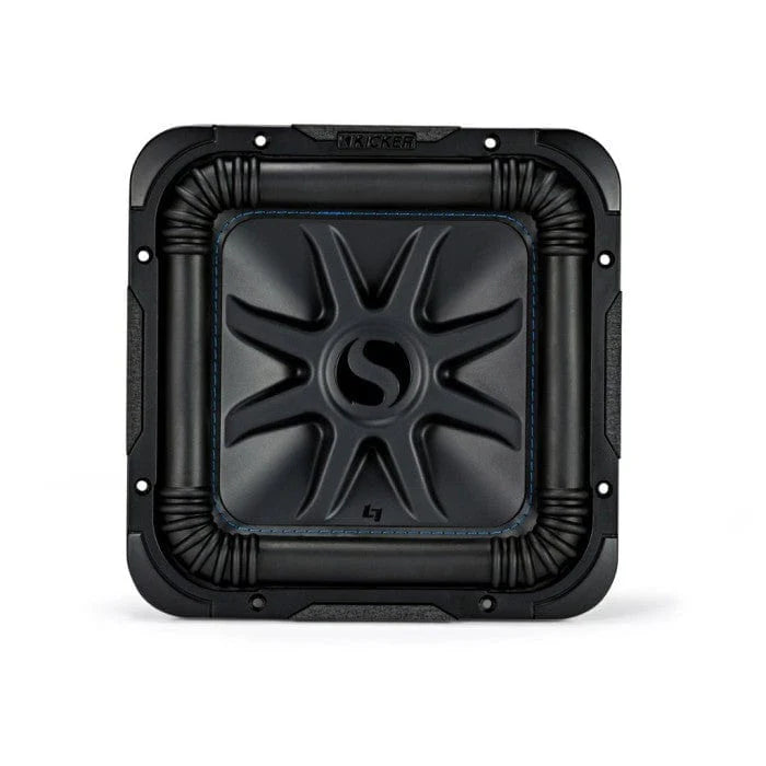 Kicker - Solo-Baric L7S 10 inch Square Dual Voice Coil Subwoofer - 2 Ohm