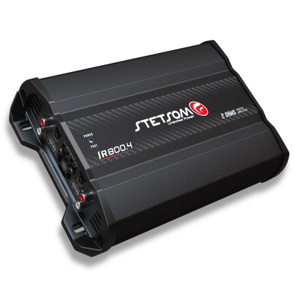 Stetsom IR 800.4 Compact Digital Multi Channel Amplifier 4 Channels 800 W Full Range
