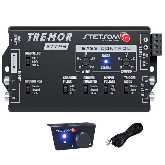 Stetsom STT43 Tremor PRO - Bass Restoration Digital Processor with Bass knob