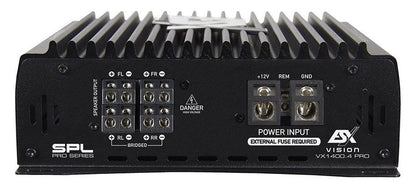 ESX VISION Digital 4 channel VX1400.4Pro 4 x 200/350 Watts RMS @ 4/2 Ω