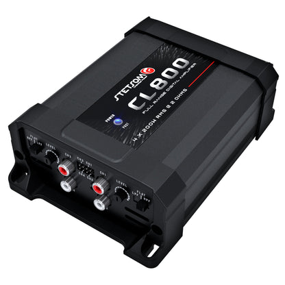 Stetsom COMBAT LINE CL800.4_2 Ohms - Full Range Amplifier 4 Channels Amplifier RCA & High Input 800W RMS