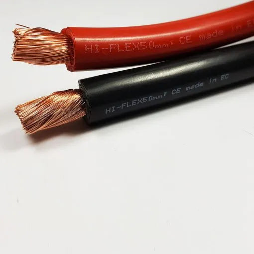 50mm2 Welding Battery Cable RED – Price Per Metre