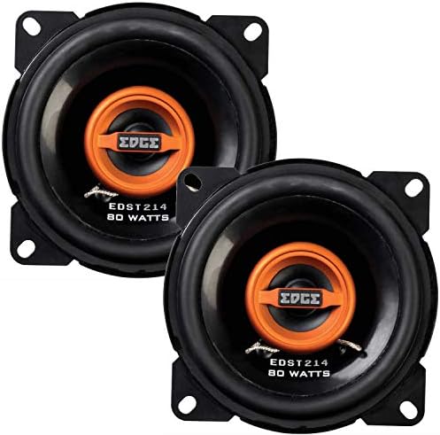 EDGE Street Series 4 inch 80 watts Coaxial Speakers EDST214-E6 - Pair