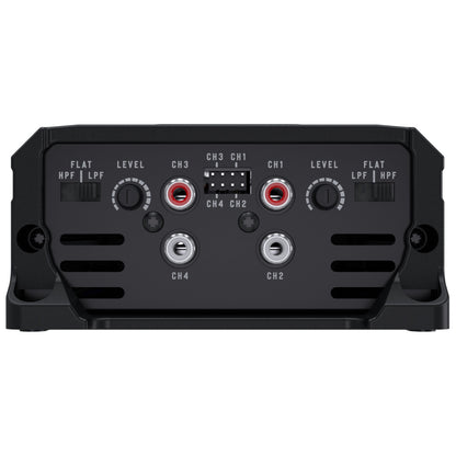 Stetsom COMBAT LINE CL800.4_2 Ohms - Full Range Amplifier 4 Channels Amplifier RCA & High Input 800W RMS