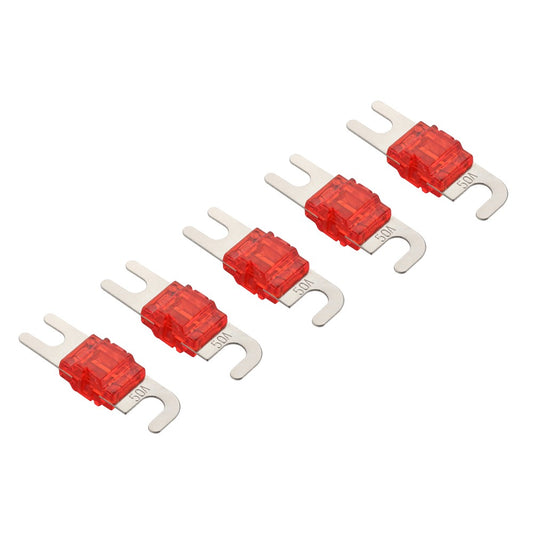 Bassface AFS50 Nickel Plated AFS Fuse x5 - 50A