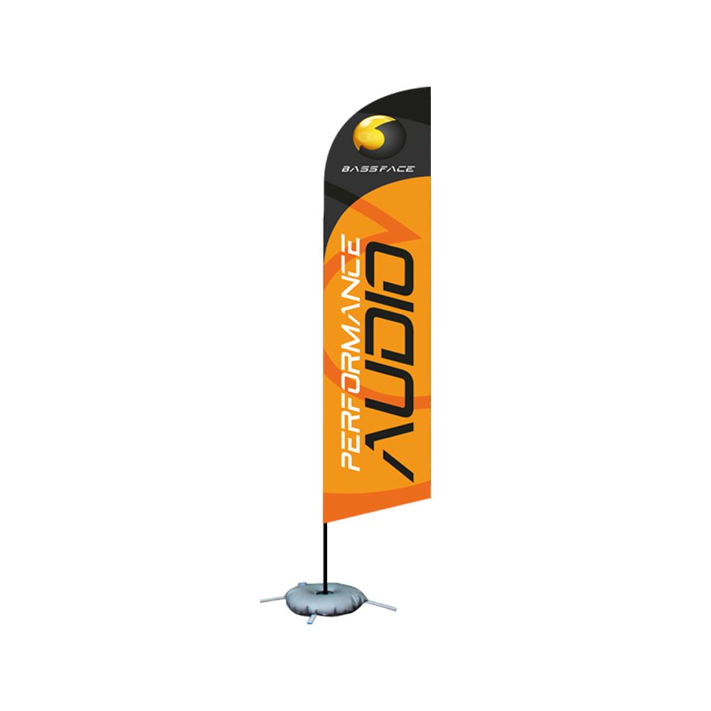 Bassface BFF.2 Performance Audio Logo Beach Flag