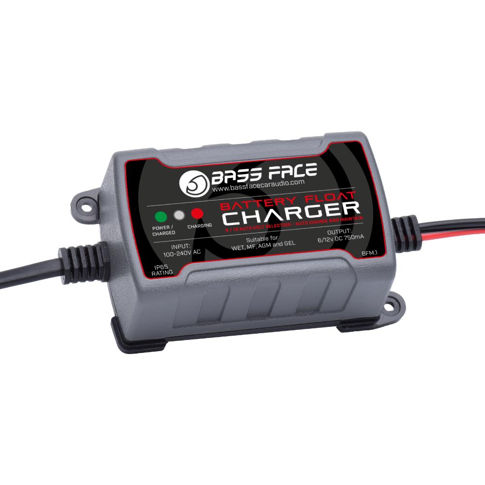 Bassface BFM.1 0.75 Amp 12/24 Volt Smart Battery Conditioner Charger