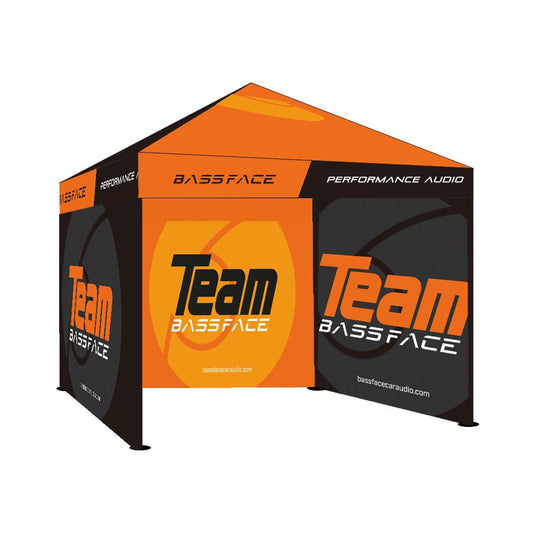 Bassface BFT.3 Performance Audio Logo Steel Framed 3m x 3m Show Tent