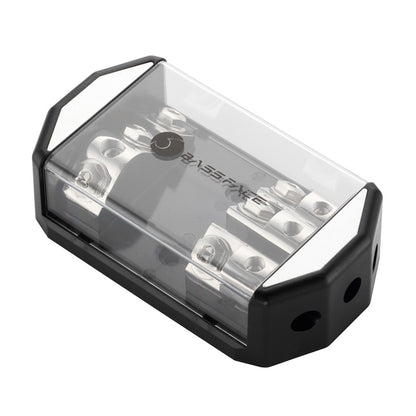Bassface DIS1/3ANL Nickel Plated Distribution Block ANL Fused - 3x4AWG From 1x0AWG