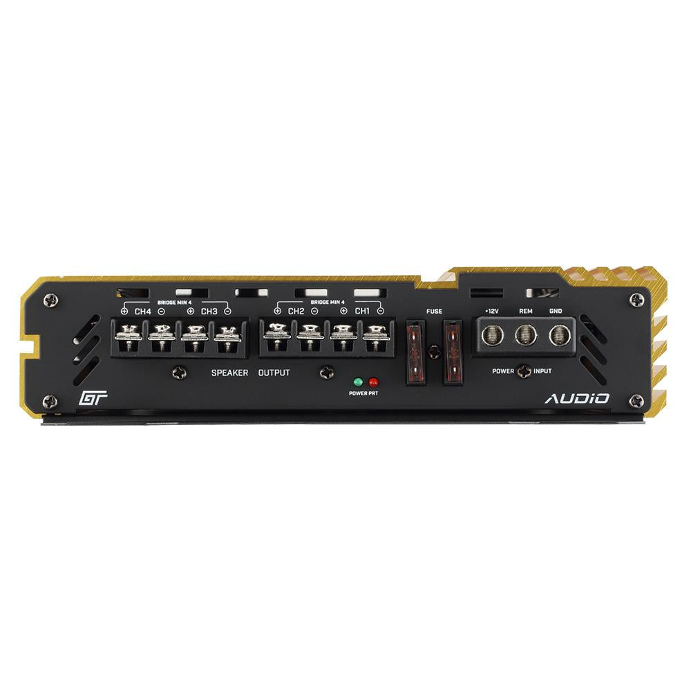 Bassface GT Audio GT-100/x4AB Class AB 4/3/2 Channel Full Range Amplifier 600w RMS