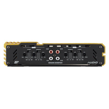 Bassface GT Audio GT-100/x4AB Class AB 4/3/2 Channel Full Range Amplifier 600w RMS