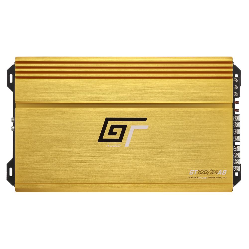 Bassface GT Audio GT-100/x4AB Class AB 4/3/2 Channel Full Range Amplifier 600w RMS