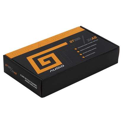 Bassface GT Audio GT-100/x4AB Class AB 4/3/2 Channel Full Range Amplifier 600w RMS