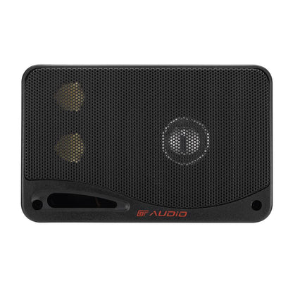 Bassface GT Audio GT-BX24B 4Ohm 2x50w RMS 3-Way Weatherproof Outdoor Box Speakers (Black) Pair