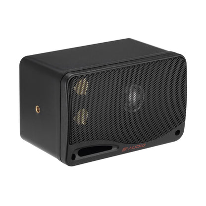 Bassface GT Audio GT-BX24B 4Ohm 2x50w RMS 3-Way Weatherproof Outdoor Box Speakers (Black) Pair