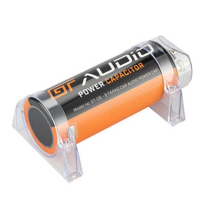 Bassface GT Audio GT-C6 16v 6 Farad Power Stiffening Capacitor With Digital Display & Auto Shutoff