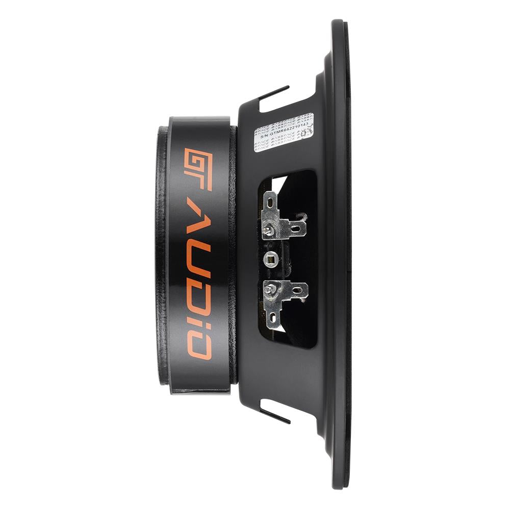 Bassface GT Audio GT-MR6/4 6.5" 16.5cm 4Ohm 2x80w RMS High SPL Component Midrange Speaker Pair