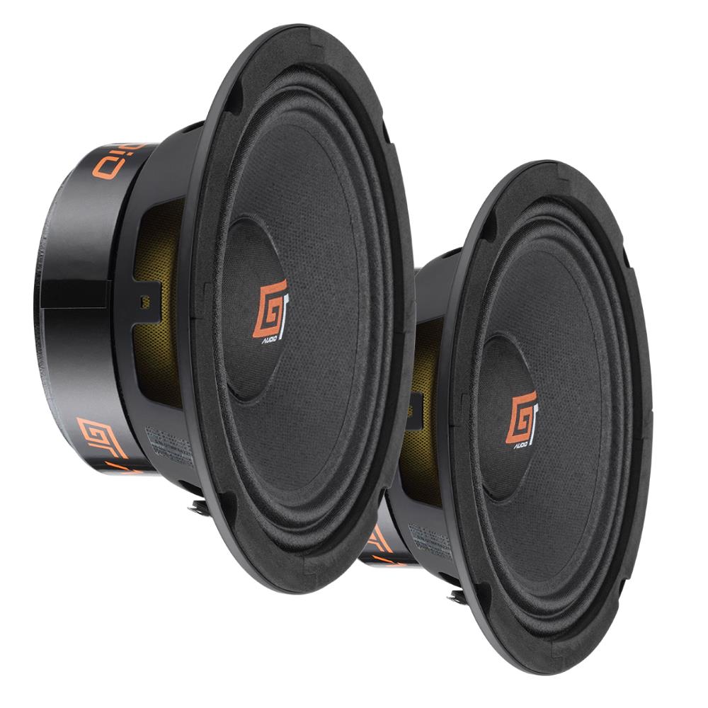 Bassface GT Audio GT-MR6/4 6.5" 16.5cm 4Ohm 2x80w RMS High SPL Component Midrange Speaker Pair