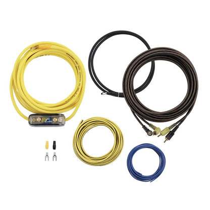 Bassface & GT Audio 10'' Basstube Sub/Amp Amplifier Power Kit Package