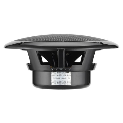 Bassface GT Audio GT-SPL6.2B 4Ohm 2x75w RMS Marine Grade Waterproof Full Range Speakers (Black) Pair