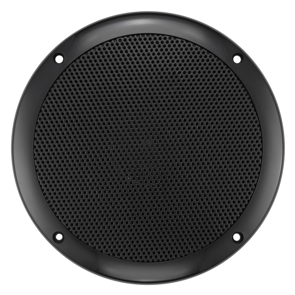 Bassface GT Audio GT-SPL6.2B 4Ohm 2x75w RMS Marine Grade Waterproof Full Range Speakers (Black) Pair