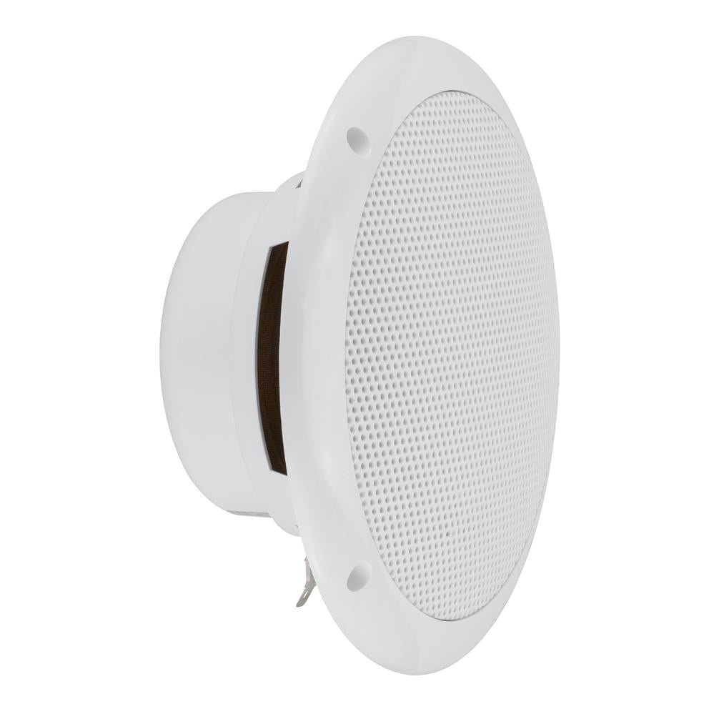 Bassface GT Audio GT-SPL6.2W 4Ohm 2x75w RMS Marine Grade Waterproof Full Range Speakers (White) Pair