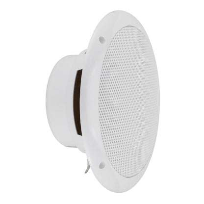 Bassface GT Audio GT-SPL6.2W 4Ohm 2x75w RMS Marine Grade Waterproof Full Range Speakers (White) Pair