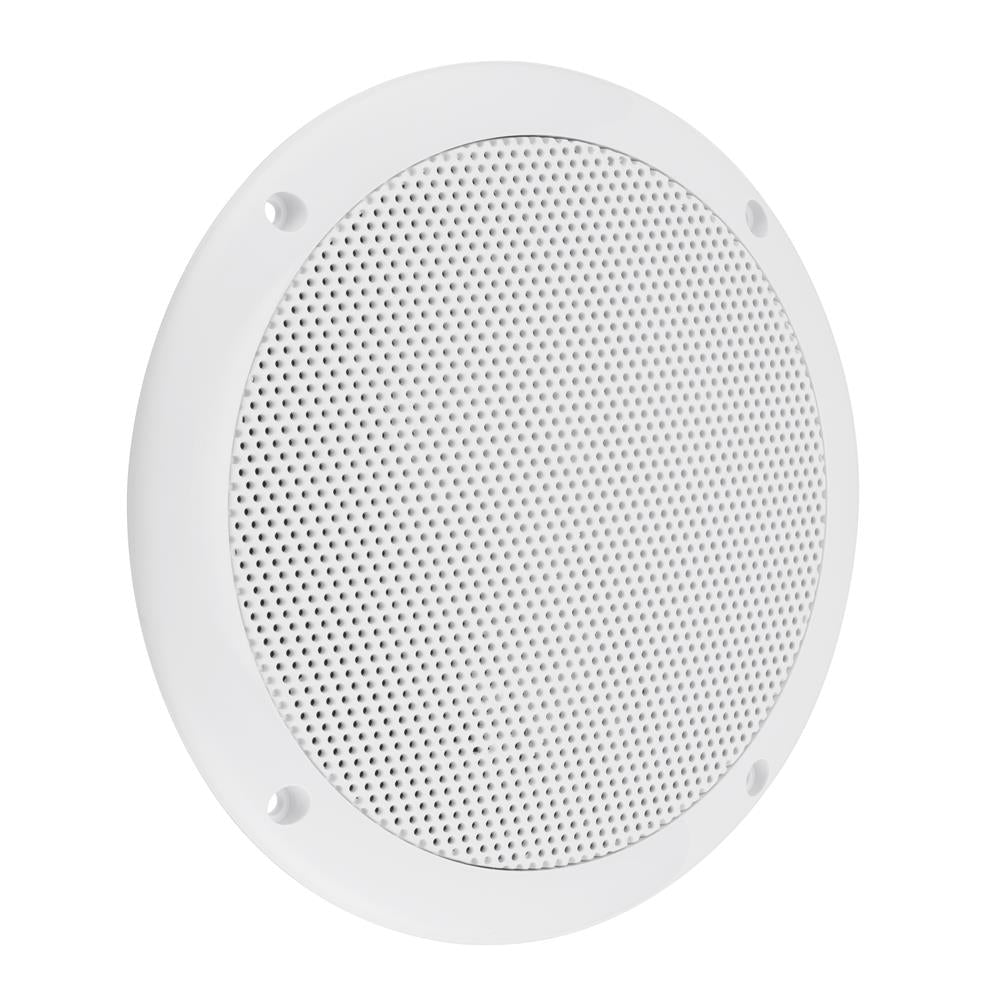 Bassface GT Audio GT-SPL6.2W 4Ohm 2x75w RMS Marine Grade Waterproof Full Range Speakers (White) Pair