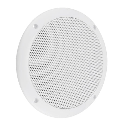 Bassface GT Audio GT-SPL6.2W 4Ohm 2x75w RMS Marine Grade Waterproof Full Range Speakers (White) Pair