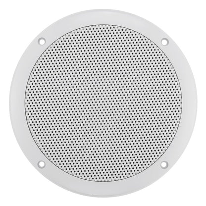 Bassface GT Audio GT-SPL6.2W 4Ohm 2x75w RMS Marine Grade Waterproof Full Range Speakers (White) Pair