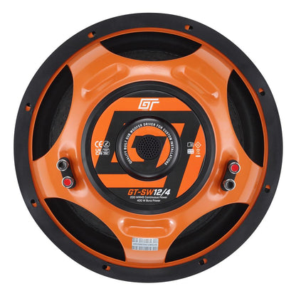 Bassface GT Audio GT-SW12/4 x2 12'' 30cm 2x4Ohm DVC Subwoofer 200w RMS (Sealed/Ported Enclosures)