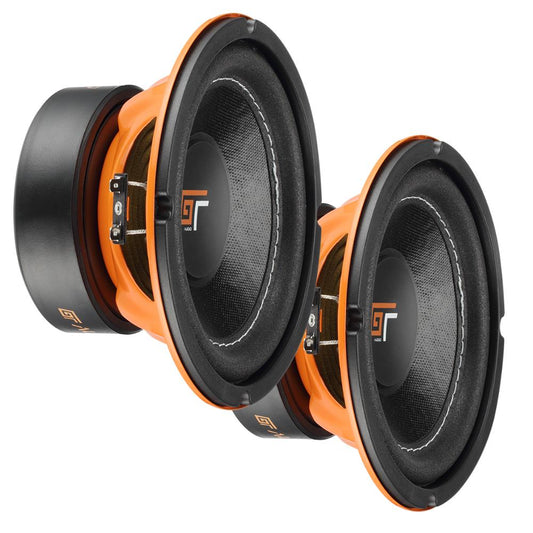 Bassface GT Audio GT-SW6/4 6.5" 16.5cm 2x4Ohm DVC Subwoofer Pair 150w RMS (Sealed/Ported Enclosures/Free Air)