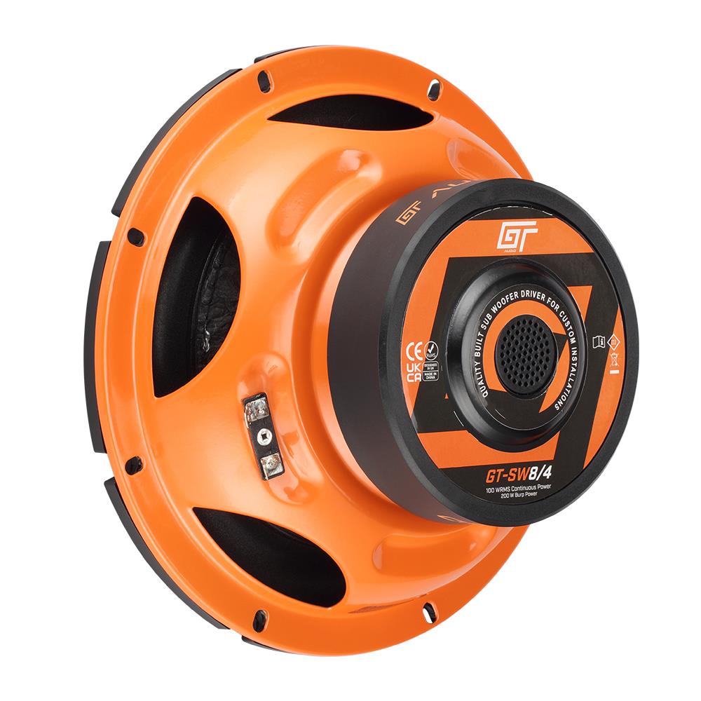 Bassface - GT Audio GT-SW8/4 8 inch 20cm 2x4Ohm DVC Subwoofer 100w RMS
